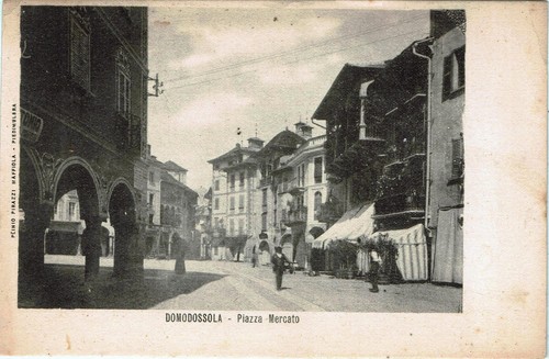 Domodossola piazza mercato - domodossola,
