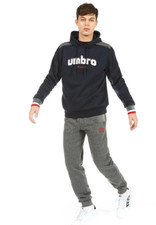 TUTA UOMO UMBRO IN FELPA CON CAPPUCCIO 30192