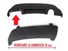 Tappo Cover Paraurti Posteriore SOLO MODELLO COME FOTO Fiesta MK7 2009-2012