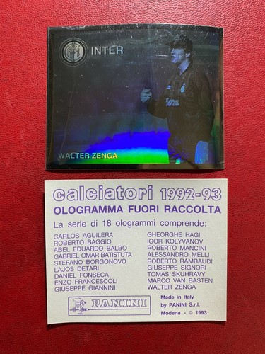 Calciatori 1992 zenga - 1992-93,