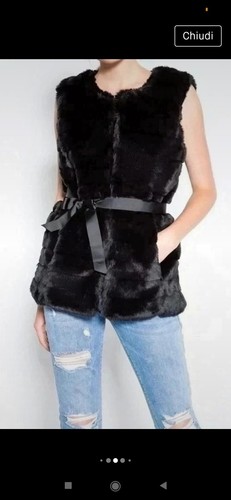Gilet eco pelliccia - pelliccia, motivi