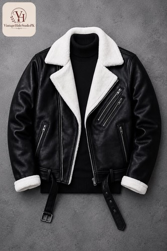 Giacca biker uomo - , nera