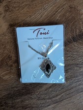 Collana con ciondolo onice