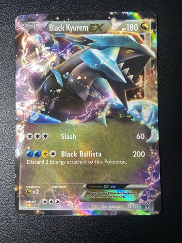 Black kyurem 135 holo - ex,