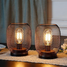 Set Da 2 Lampade Da Tavolo a