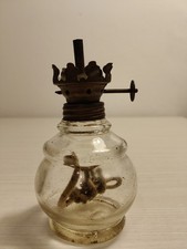 Lampada vintage d'epoca a olio