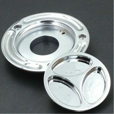 Tappo serbatoio benzina carburante cromato Per Suzuki GSX-R750 600 1000 Hayabusa