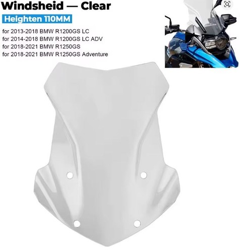 Parabrezza per bmw r1200gs - parabrezza,