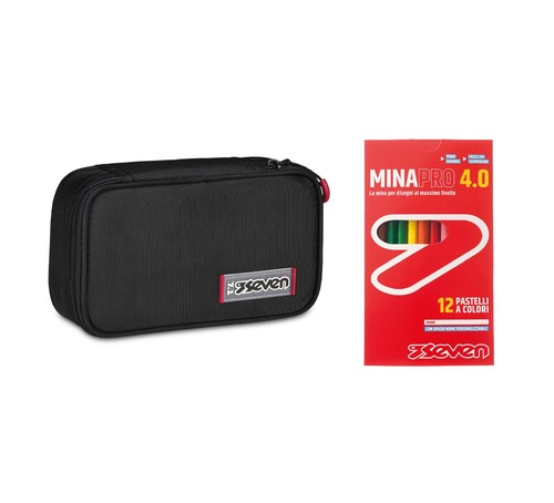 Seven astuccio scuola quick - seven,