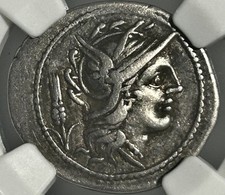 L. Julius AR Denarius 101 BC