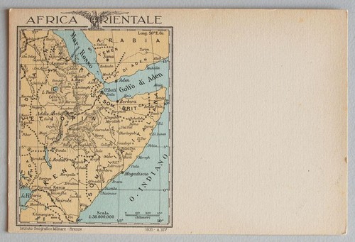 Italia 1935 africa colonie - italia,