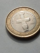 Moneta 1 Euro Kyttpoe Kibris 2008