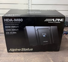 AMPLIFICATORE AUTO ALPINO