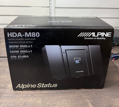 Amplificatore auto alpino - amplificatore,