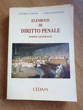 ELEMENTI DI DIRITTO PENALE PARTE GENERALE - ALBERTO CADOPPI, PAOLO VENEZIANI