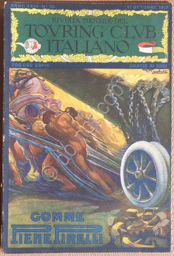Rivista mensile del touring - rivista,