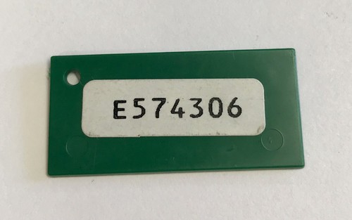 Rolex green tag hangtag - green,