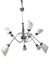 "Aurora Moderna" – Lampadario Contemporaneo a Otto Luci