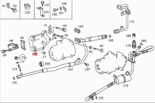 MERCEDES W124 W201  W460 SUPPORTO COMPRESSORE ARIA CONDIZIONATA OEM 6011310535