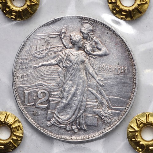 Regno italia lire 1911 - d'italia,