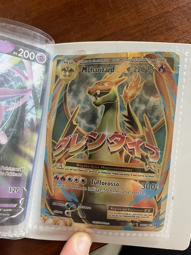 Carta pokemon charizard ex - pokemon, m