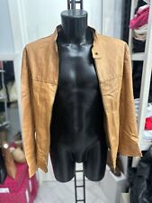 Master Pelle Giacca In Vera Pelle Uomo Man TgXL Cammello LLV1260