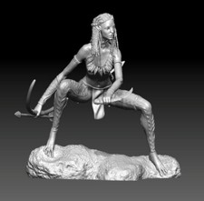 Modellino figura resina 1/24