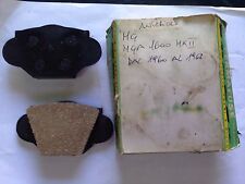 SERIE PASTIGLIE FRENO ANTERIORE MG / MGA MK II DAL1960 AL 1962