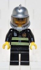 Lego Fire cty0057 Vigile del Fuoco maschera bombole aria set 7208 anno 2010