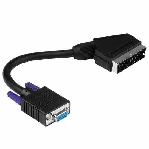 Hama adattatore scart vga - scart, 15
