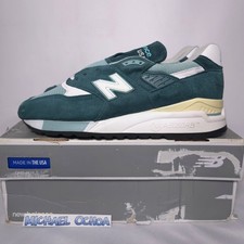 NDS New Balance 'Made In USA' M998CSAM taglia US 8 'Explore By Sea' 1500 998 997 