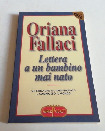 Libro oriana fallaci lettera - libro,