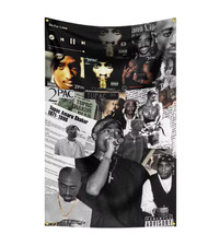2Pac Flag 3x5 FT 2Pac Banner