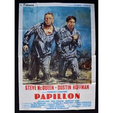manifesto PAPILLON Steve McQueen Dustin Hoffman Schaffner Guyana A281