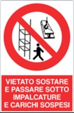M-ITALY CARTELLO - VIETATO