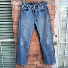 Vintage 90s Levis 501 Blue