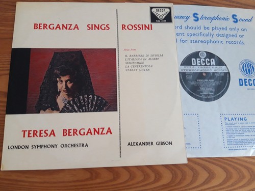 Rossini berganza sings - , uk