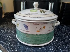 CASSERUOLA CON COPERCHIO DA GIARDINO WEDGWOOD SARAH'S - SICURA PER FORNO