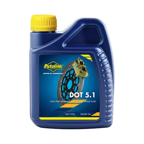 Liquido freni putoline dot - dot, 5.1