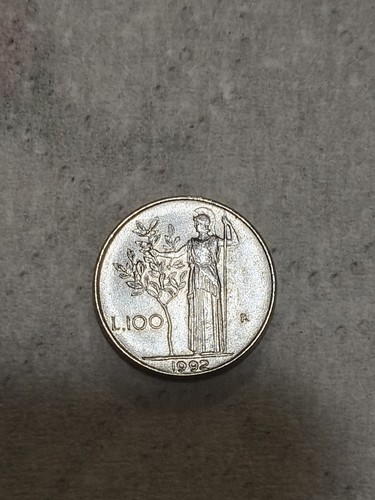 Moneta 100 lire - moneta,