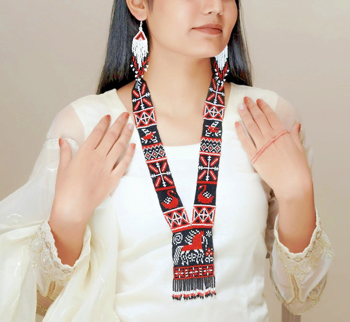 Collana perle semi - di,