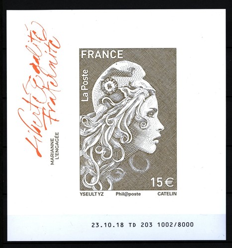 Francia 2018 marianne serie - francia,