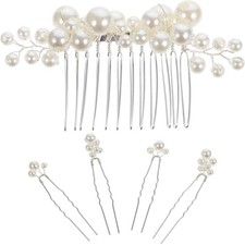  Accessori Per Capelli Da Sposa Acconciatura Pettine Della Pettini Perle