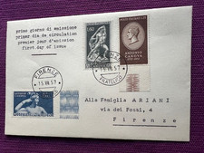 Italia FDC Antonio Canova 1957