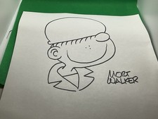BEETLE BAILEY FUMETTISTA MORT