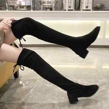 Stivali Scarpe Ginocchio