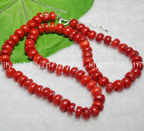 Naturale 5x8mm corallo - 5x8mm,