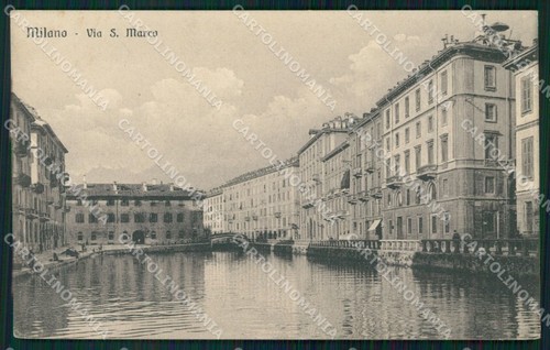 Milano città via san marco - san,