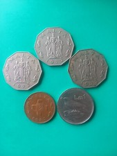 5 monete maltese collezione