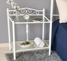 Comodino Damasco Ferro Battuto